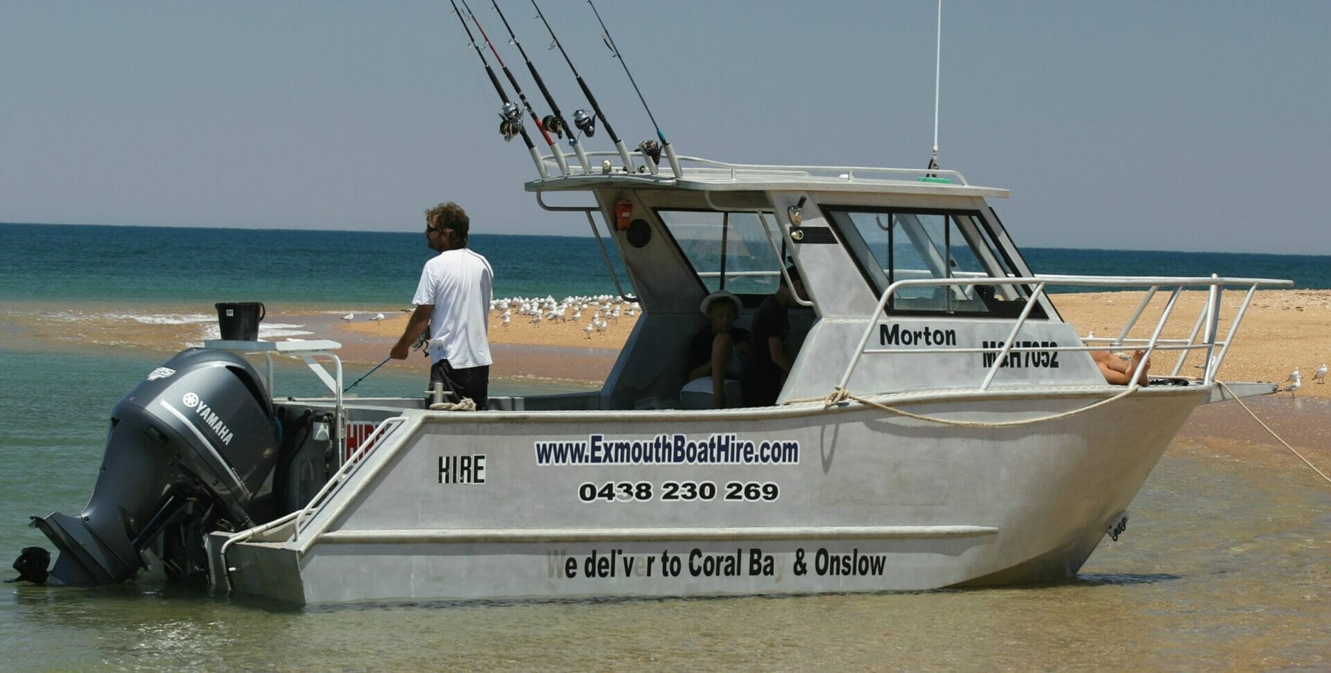 The Morton (7m) Exmouth Boat Hire